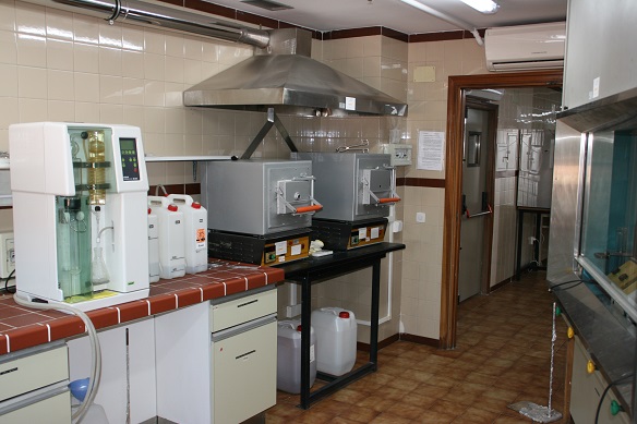 Laboratorio para detección parámetros de los alimentos