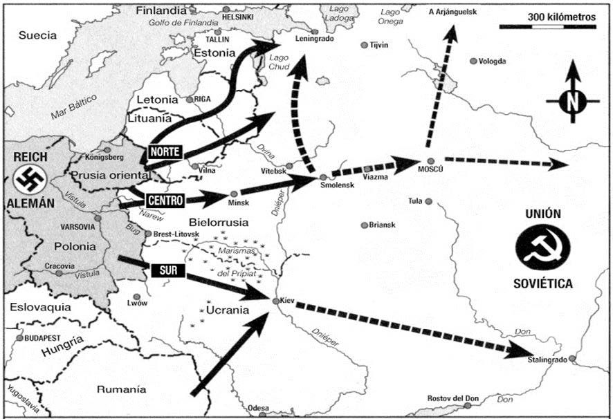 Penetración alemana en la Unión Soviética durante la Segunda Guerra Mundial