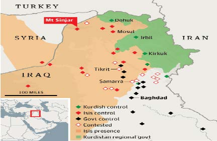 Situación en Iraq en 2014