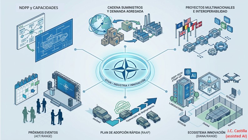OTAN políticas de industria, innovación y mercado defensa
