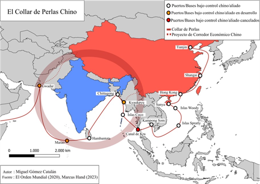 Collar de perlas chino