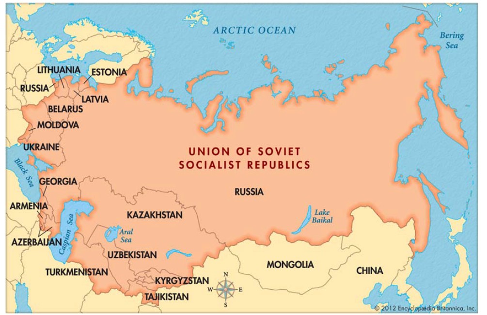 La URSS y sus estados sucesores