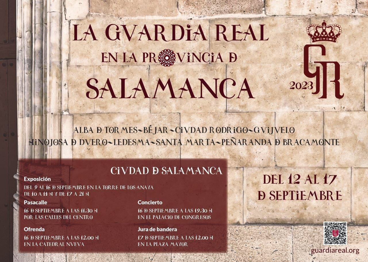 Cartel del ejercicio Salamanca 2023