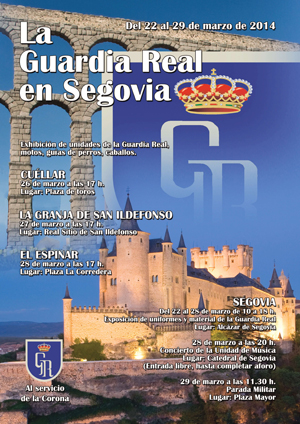 Cartelería del ejercicio Segovia 2014
