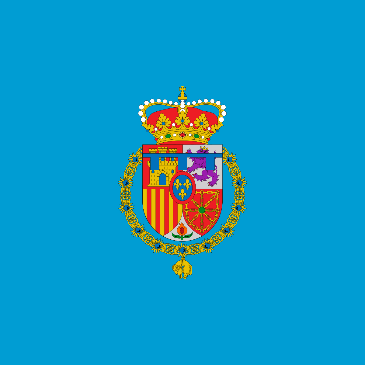 Estandarte de S. A. R. la Princesa de Asturias