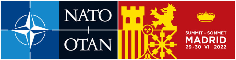 Logo de la cumbre de la OTAN celebrada en Madrid