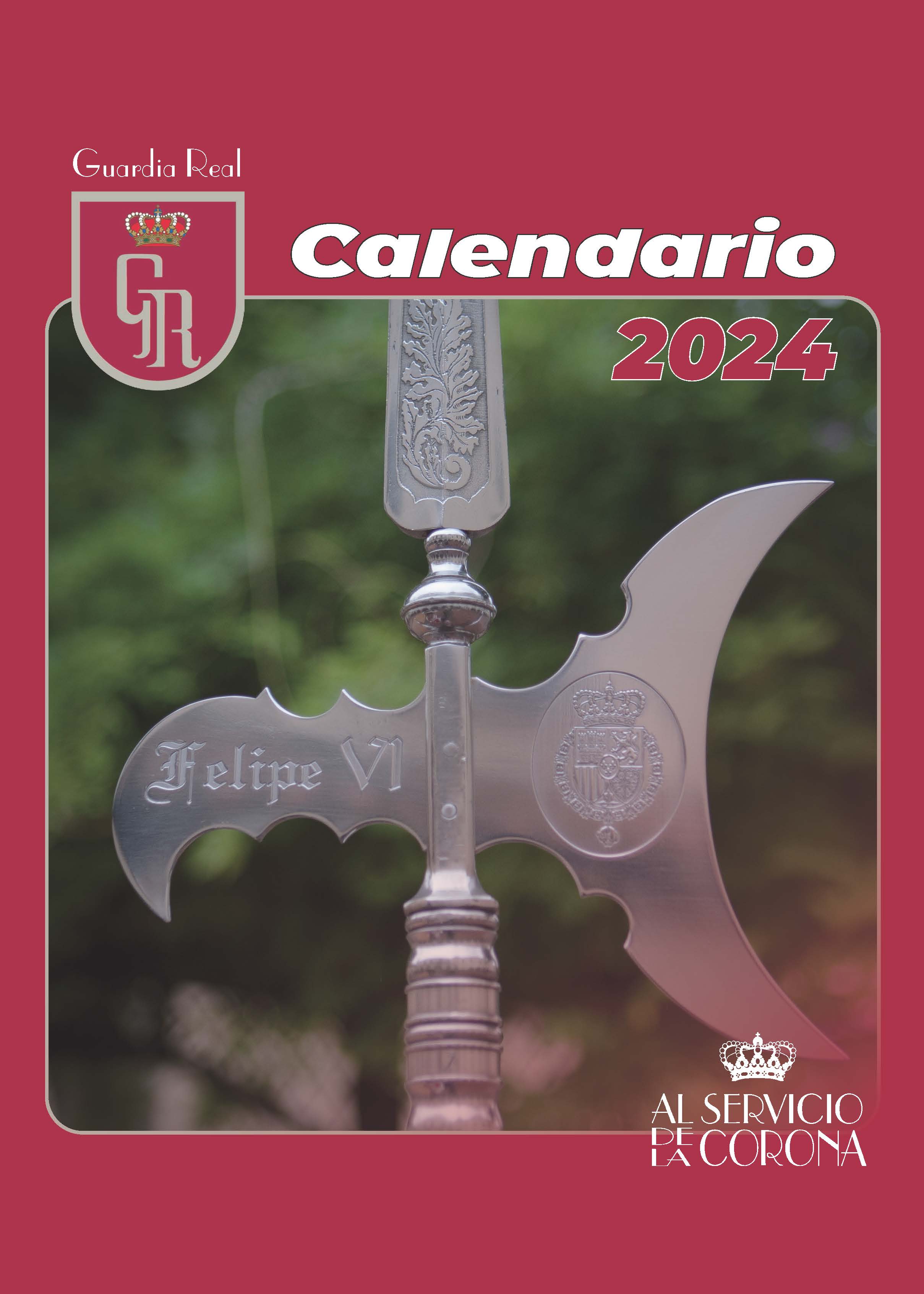 2024 Calendario de la Guardia Real (pared)