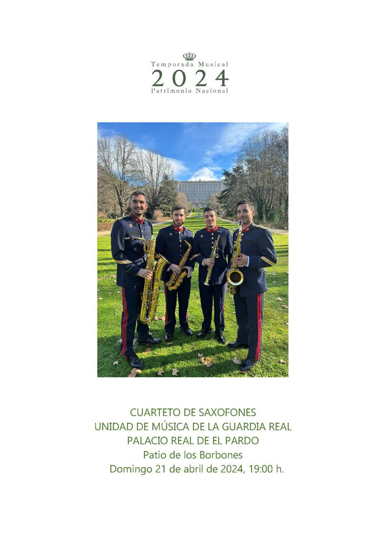 Concierto de Patrimonio Nacional y la Guardia Real