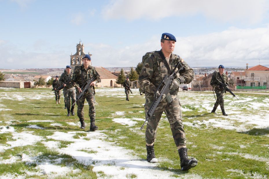 Actividades del Ejercicio de la Guardia Real Segovia 2014
