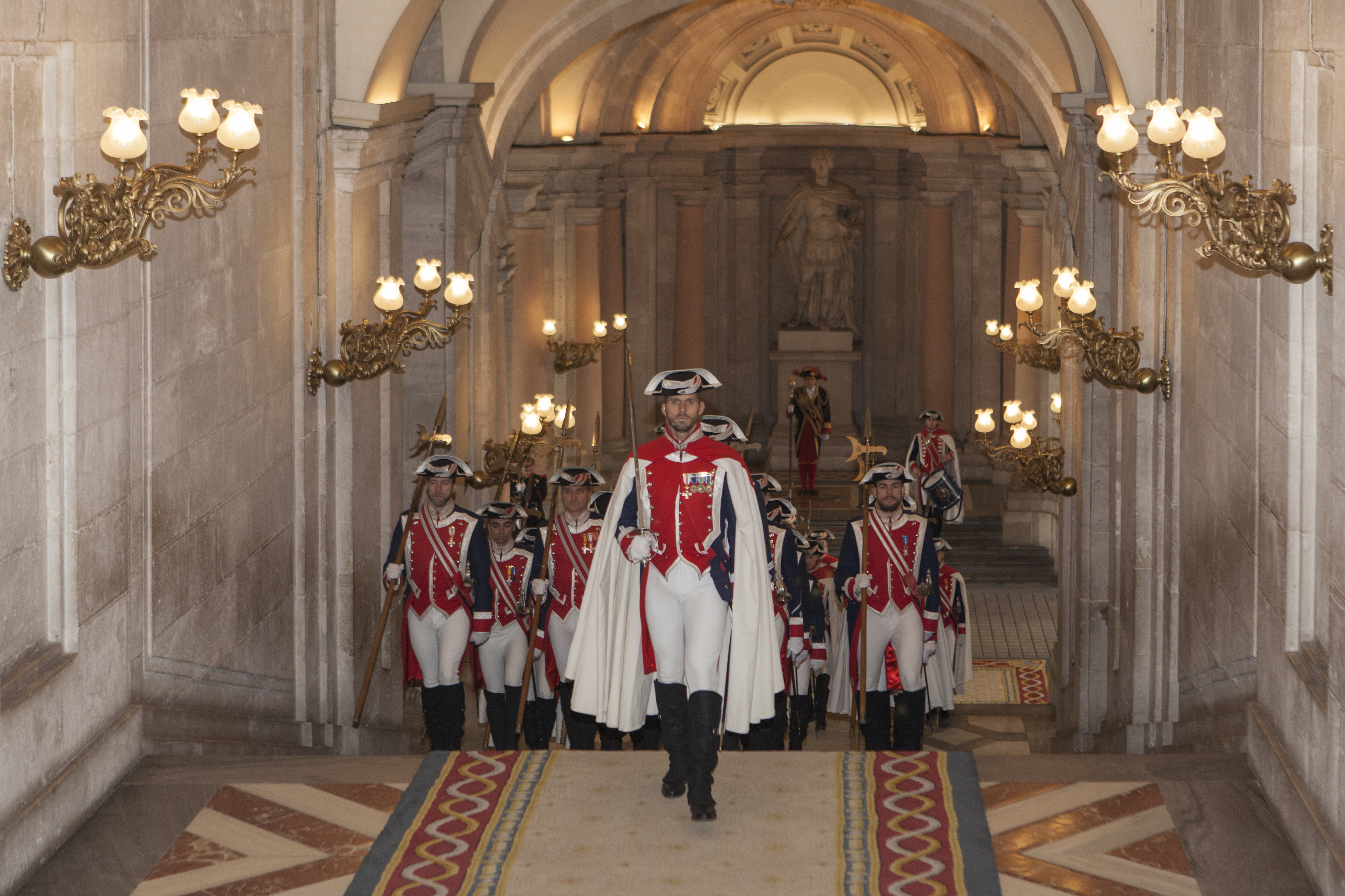 Uniforme de los Reales Guardias Alabarderos