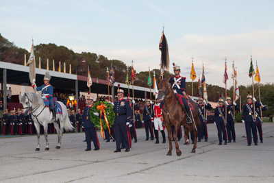Homenaje a los que dieron su vida por España