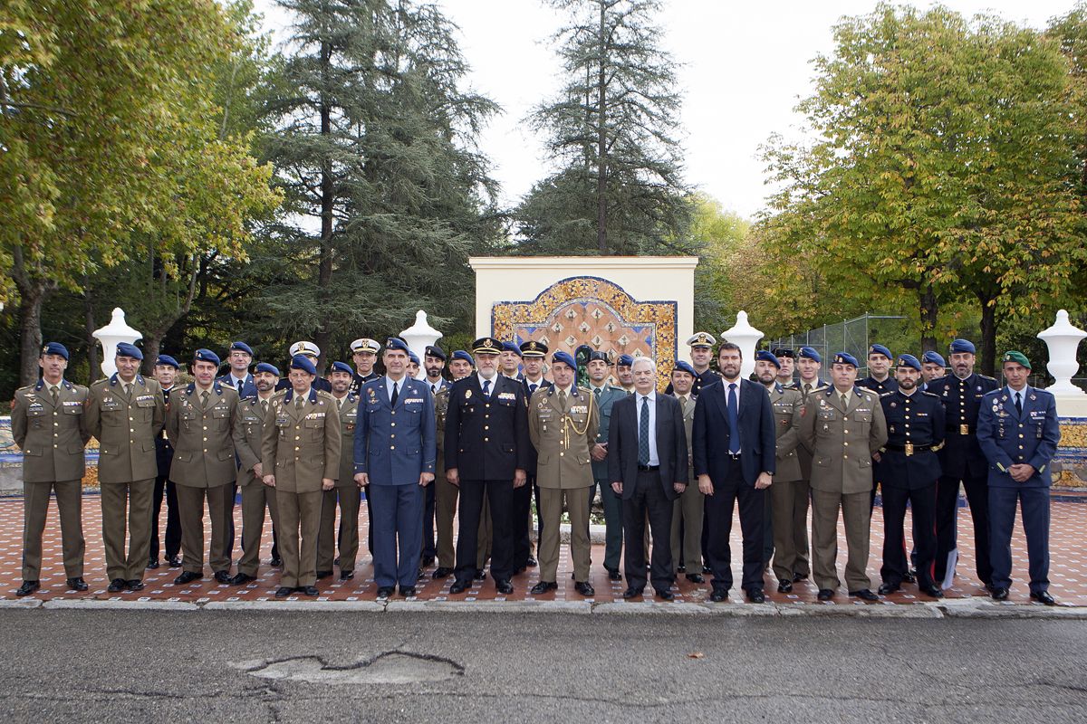 Alumnos participantes en el curso de protección