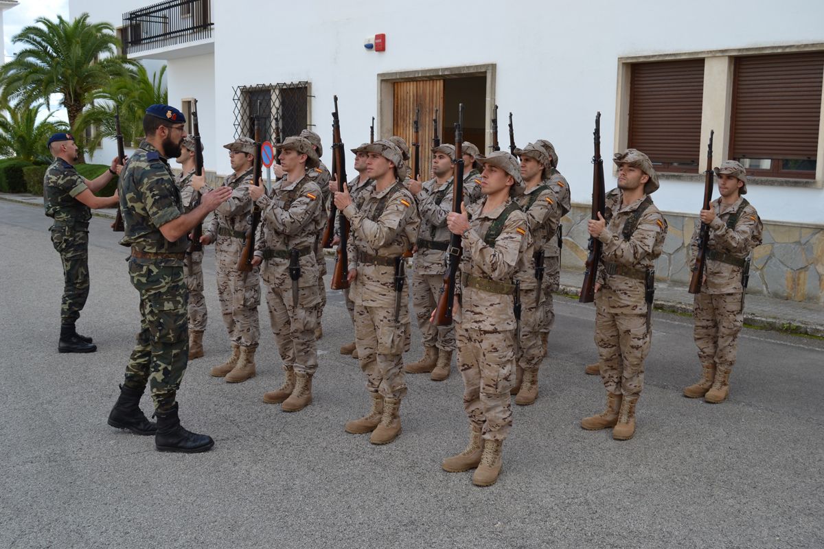Aspirantes del Ejército del Aire en formación