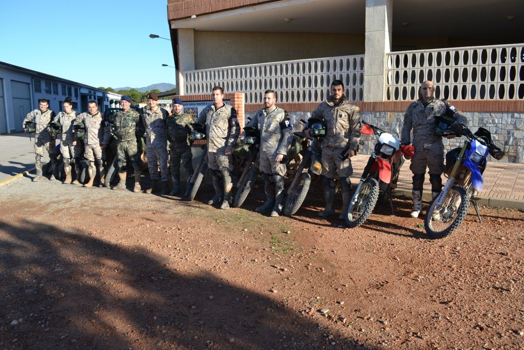 Instrucción en conducción de motocicletas todoterreno