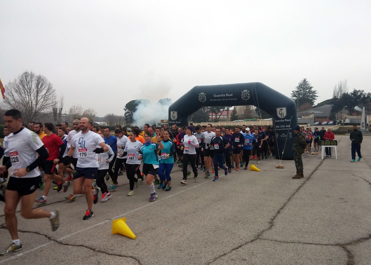 Salida de la exigente prueba de 19.400 m.