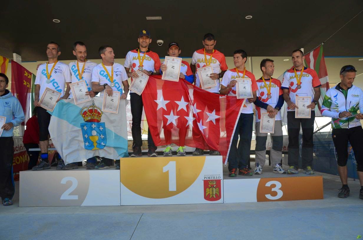 Militares de la Guardia Real en el Campeonato de España de Orientación