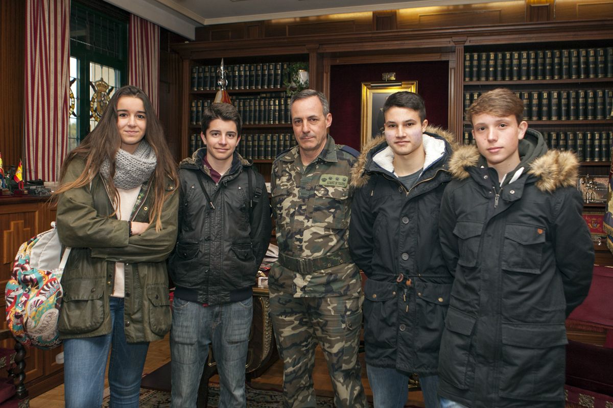 Alumnos participantes en el programa “4ºESO+Empresa”