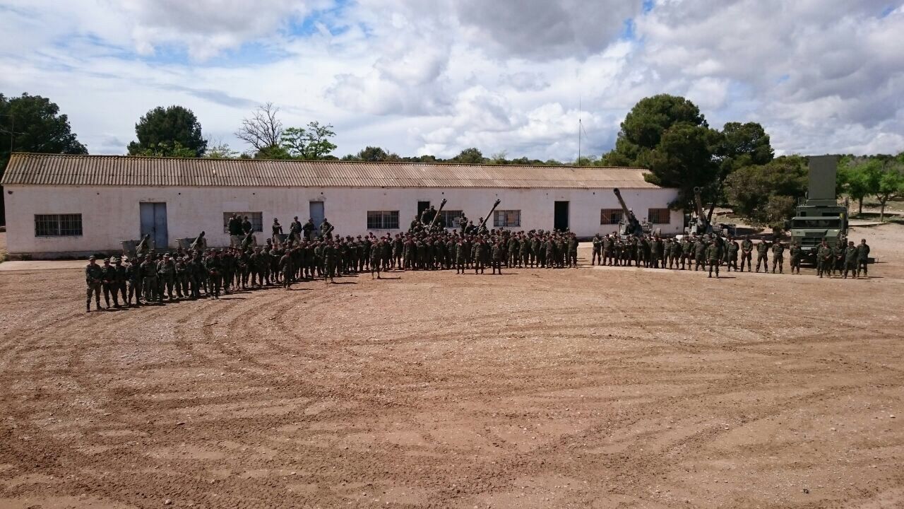 Personal participante en el ejercicio