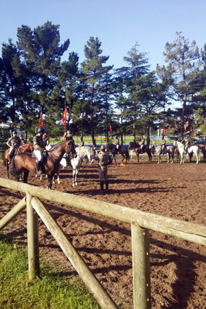El Escuadrón comienza su marcha en el Asturcón