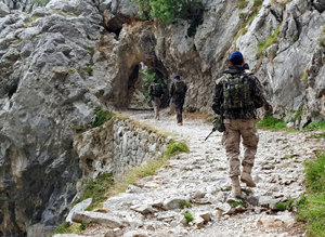 Mar Océano en la ruta del Cares