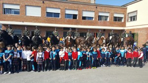 La Batería Real en el colegio de Lourdes de Coín