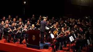 Concierto ofrecido en Málaga por la Unidad de Música