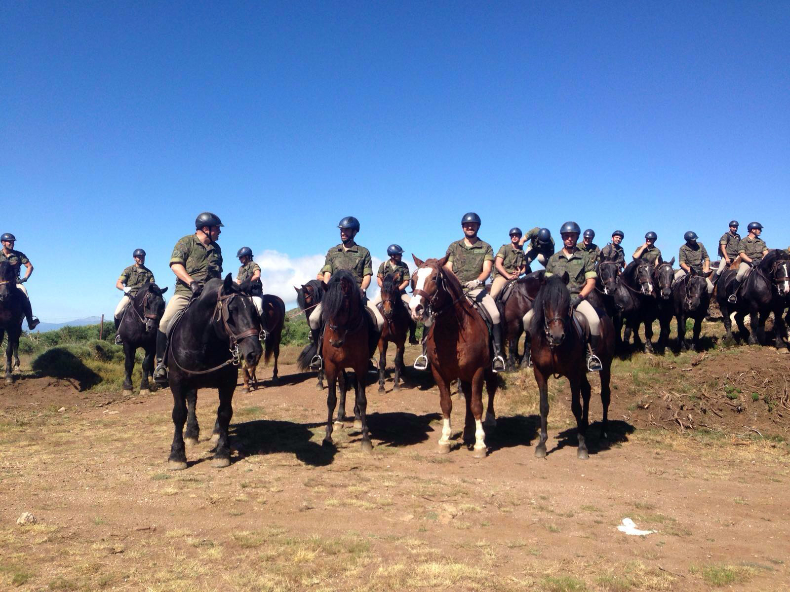 Momento durante el recorrido