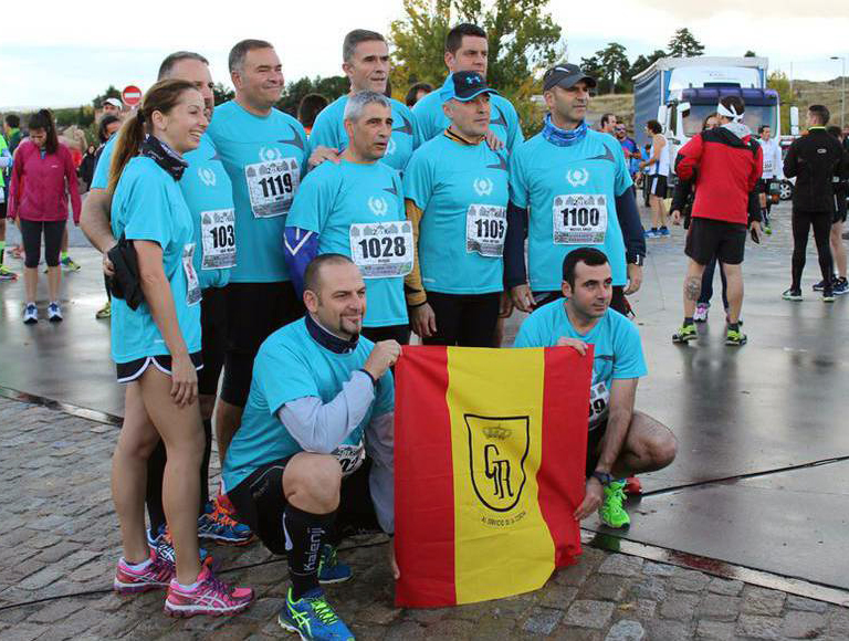 Equipo de corredores de la Guardia Real