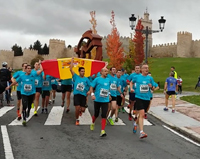 Momento final de la carrera