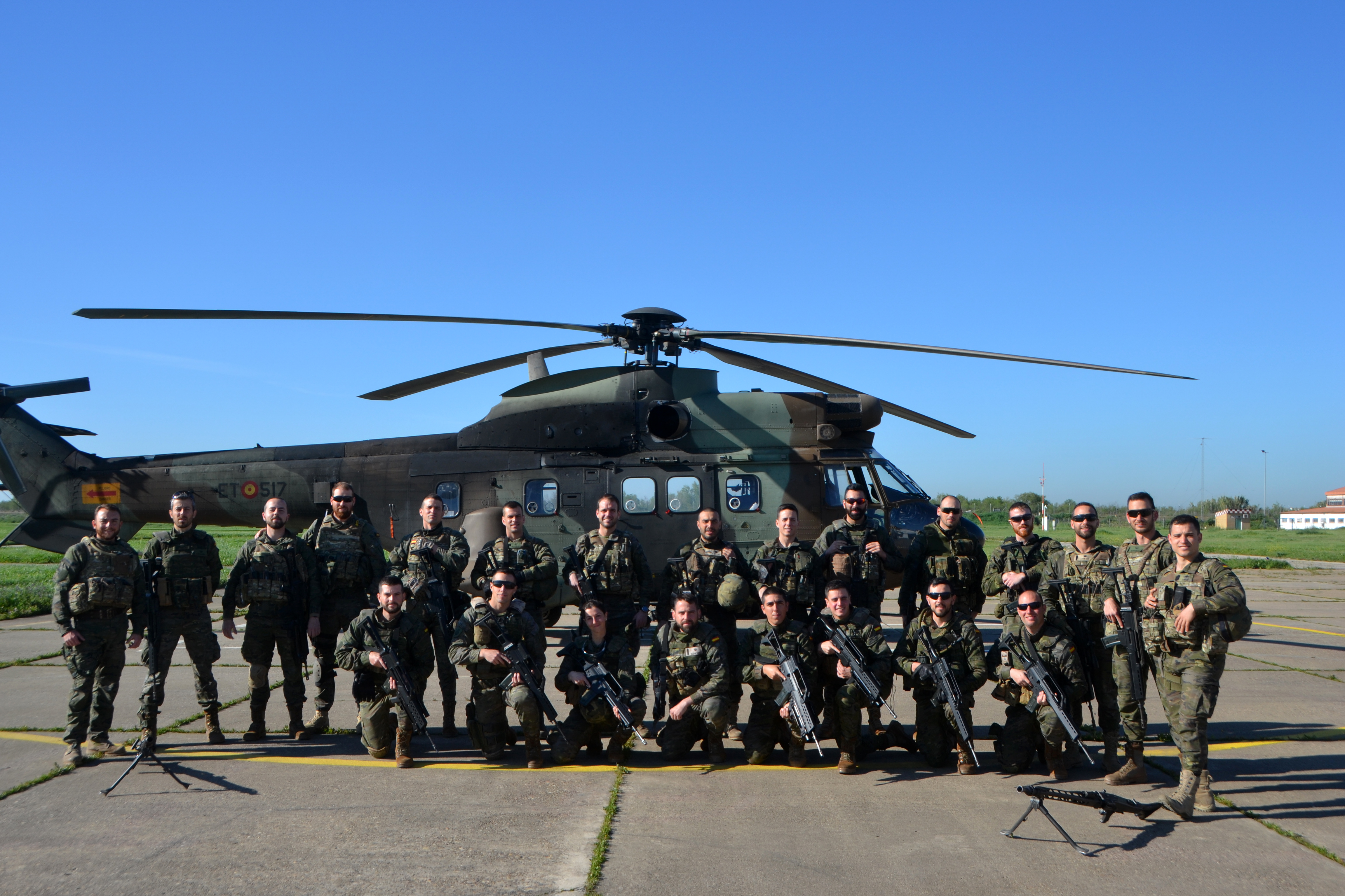 El Grupo de Honores en la “Operación FANTOMAS” 