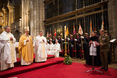 Ofrenda al patrón de Ourense, San Martiño