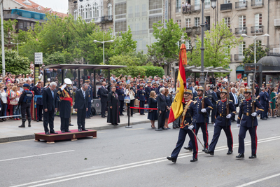 Desfile de la Bandera de la Guardia Real
