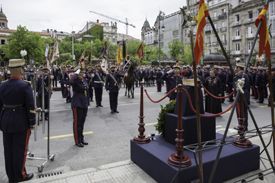 Homenaje a los que dieron su vida por España 