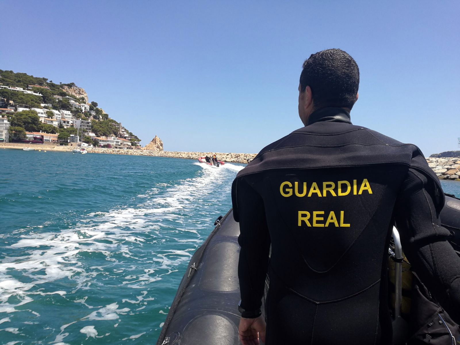 Ejercicio de aproximación en la costa