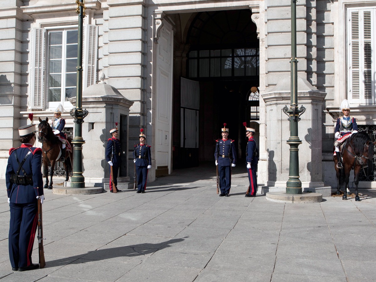 Puerta del Príncipe del Palacio Real de Madrid 