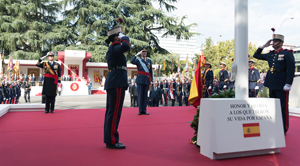Acto de homenaje a los que dieron su vida por España