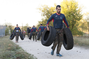 Obstáculos durante la carrera