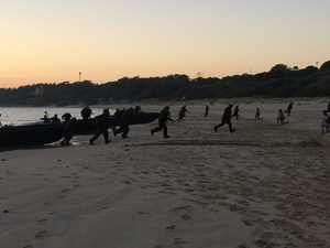 Desembarco en la cabeza de playa