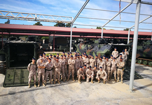 Compañía “Mar Océano” perteneciente al Grupo de Honores