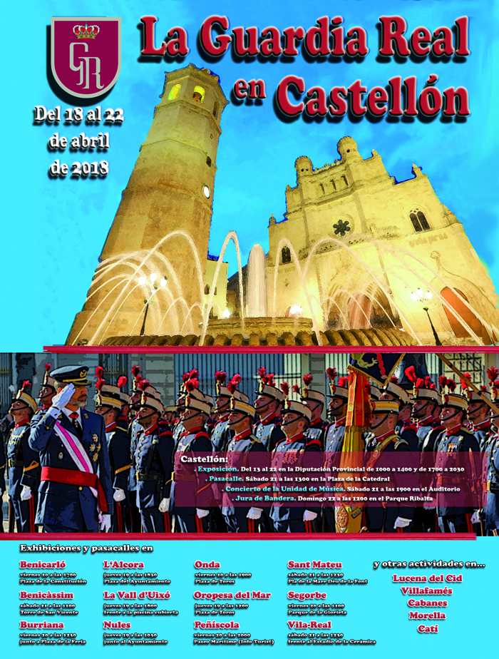 Cartel anunciador del ejercicio 'Castellón 2018'