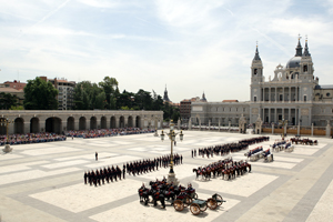 Relevo Solemne en el Palacio Real de Madrid