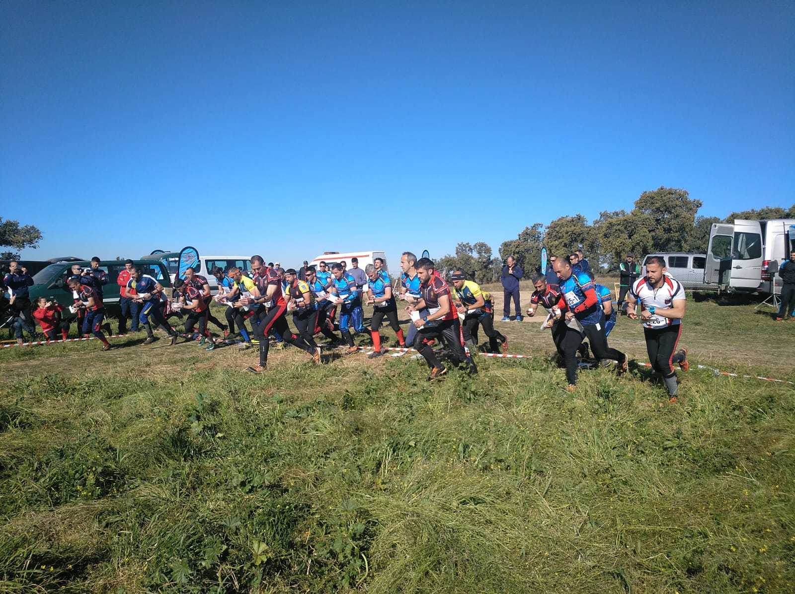 Salida de una de las pruebas