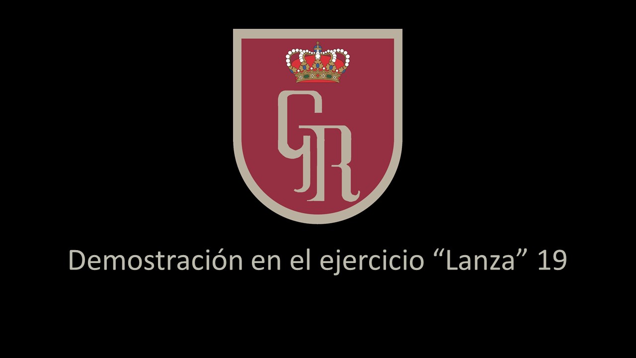 Demostración en el ejercico 'Lanza' 19