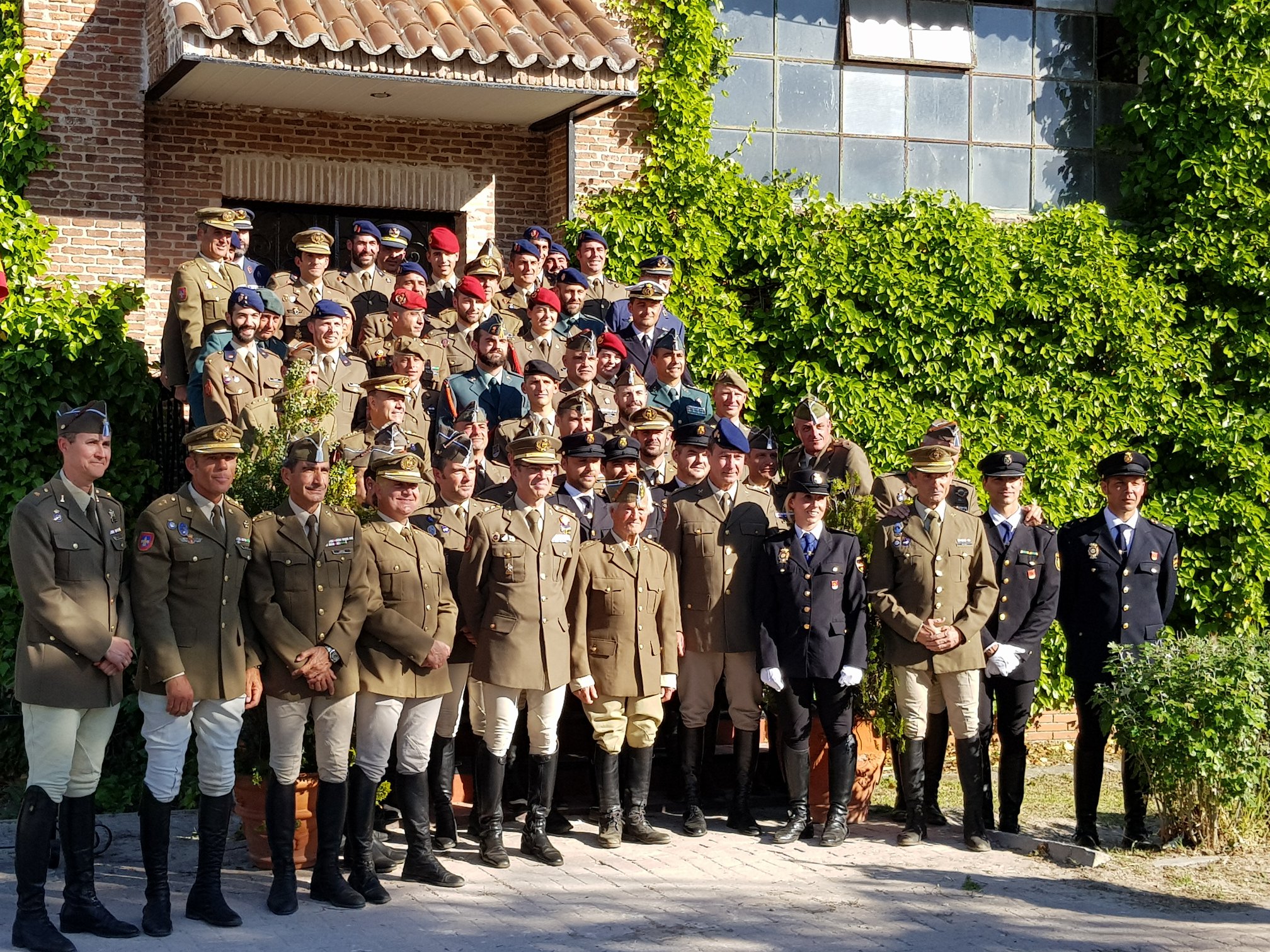 Foto de grupo de los participantes en el campeonato
