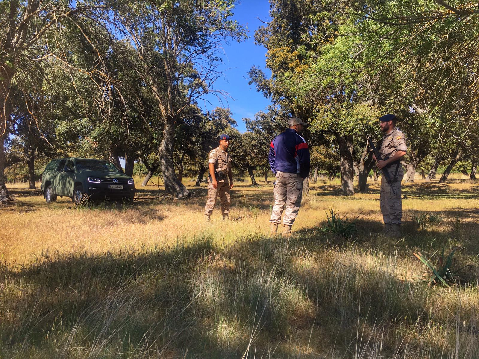 Neutralización y control de un individuo