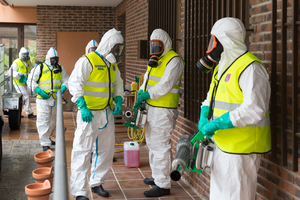 Descontaminación del Convento de Capuchinos de El Pardo