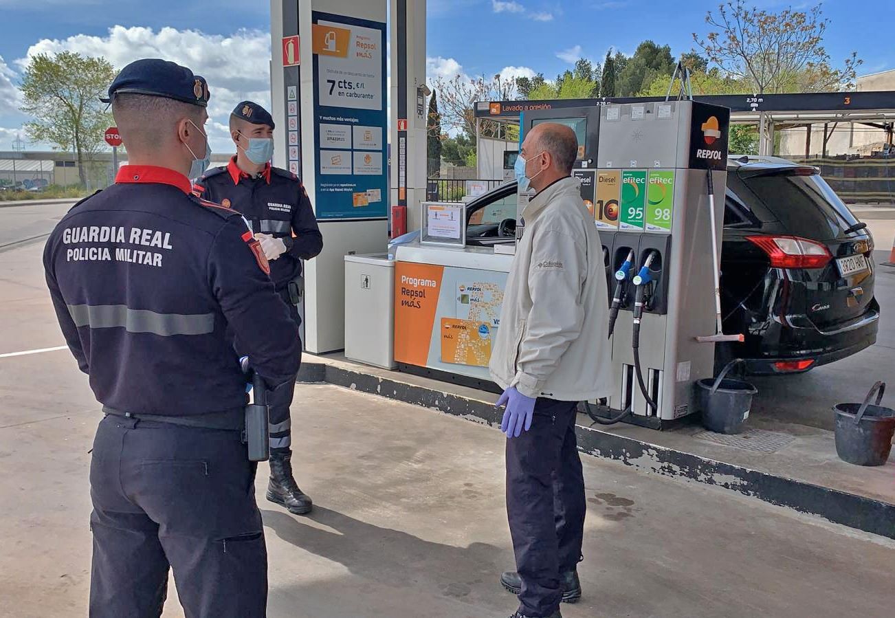Patrulla en el distrito de Vicálvaro
