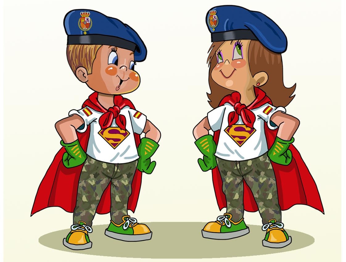 Los héroes y las heroínas de la Guardia Real que se quedan en casa