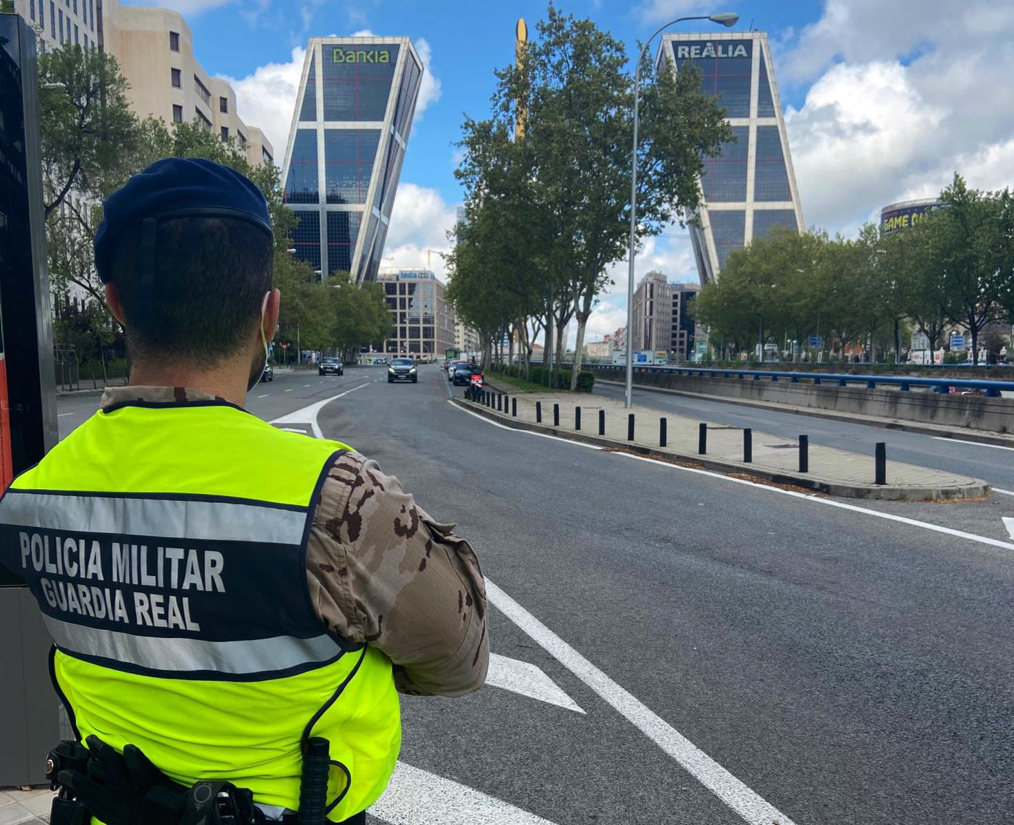 Patrulla en Chamartín