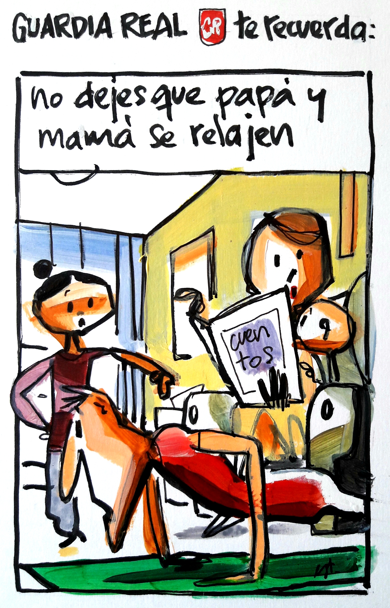 !Que tu padre y tu madre no se aburran!